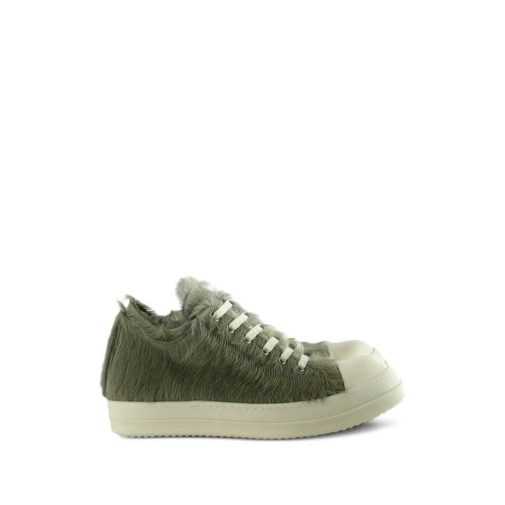 Rick Owens Men Calf-Hair Sneakers